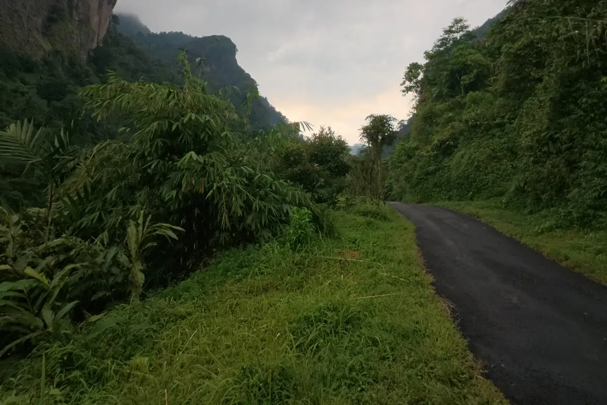 rute dan lokasi bukit siregol