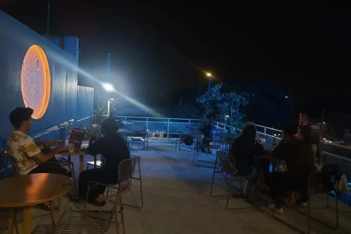 Vmond Coffee, Kedai Kopi Paling Futuristik di Tangsel