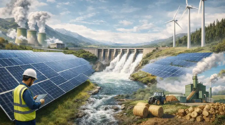 jenis jenis energi terbarukan