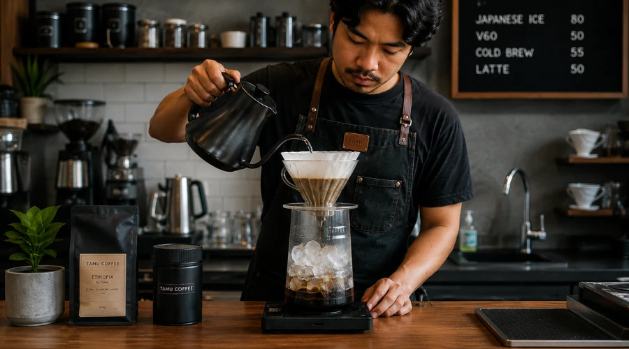 apa itu japanese ice kopi v60