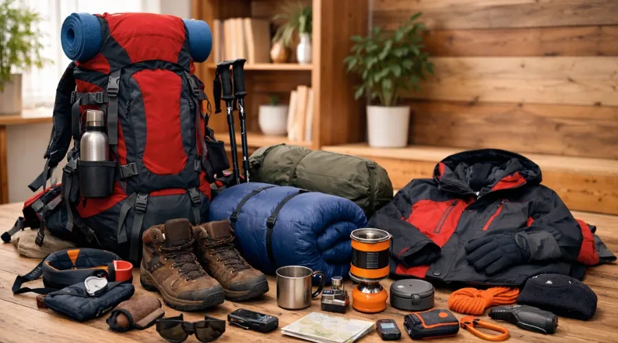 peralatan mendaki gunung