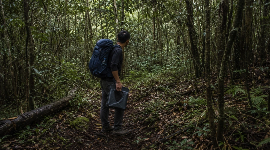 cara bab di gunung