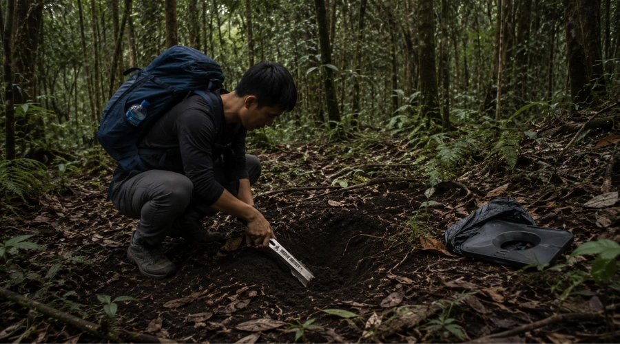 langkah-langkah bab di gunung