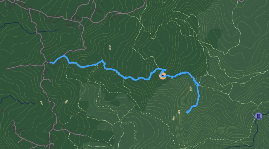 rute pendakian gunung kuta