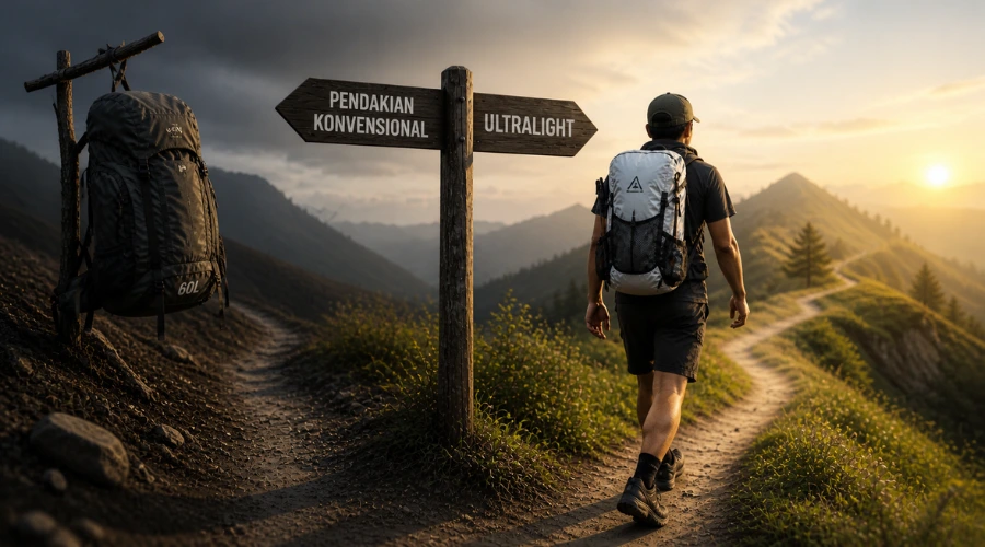 ultralight hiking untuk pemula