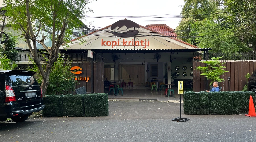 kopi krintji dari depan