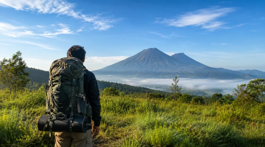 Solo hiking ke gunung sumbing