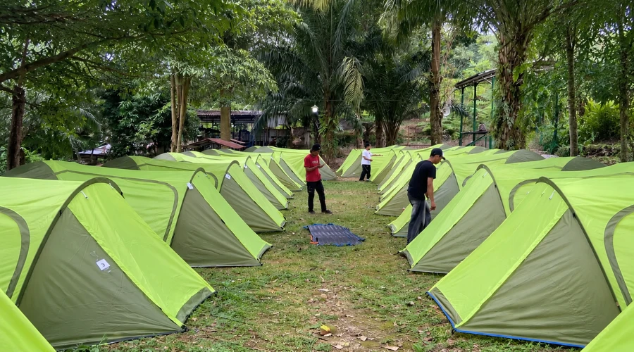 tenda yang disewakan oleh mayara